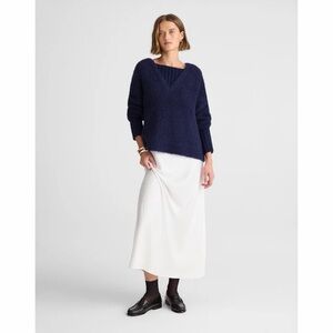 NWT! Madewell - Alexa Chung for Madewell Bobbie Sweater - Navy - Size Medium